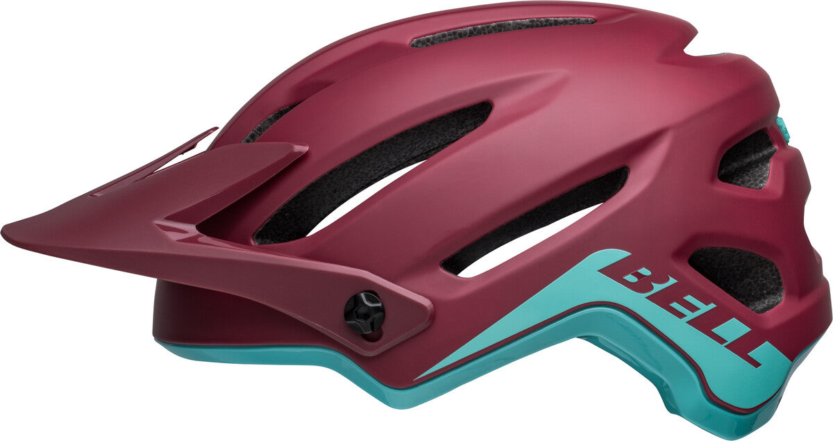 4FORTY Fietshelm - mat/glans baksteen rood/oceaan