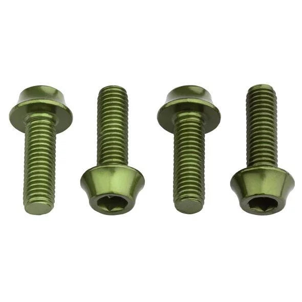 Flaschenhalter Aluminiumschrauben - M5 x 15 mm - olive