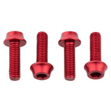 Flaschenhalter Aluminiumschrauben - M5 x 15 mm - red