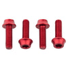 Flaschenhalter Aluminiumschrauben - M5 x 15 mm - red
