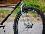 Moto Cruiser Starrgabel für Felgenbremse - Chrom