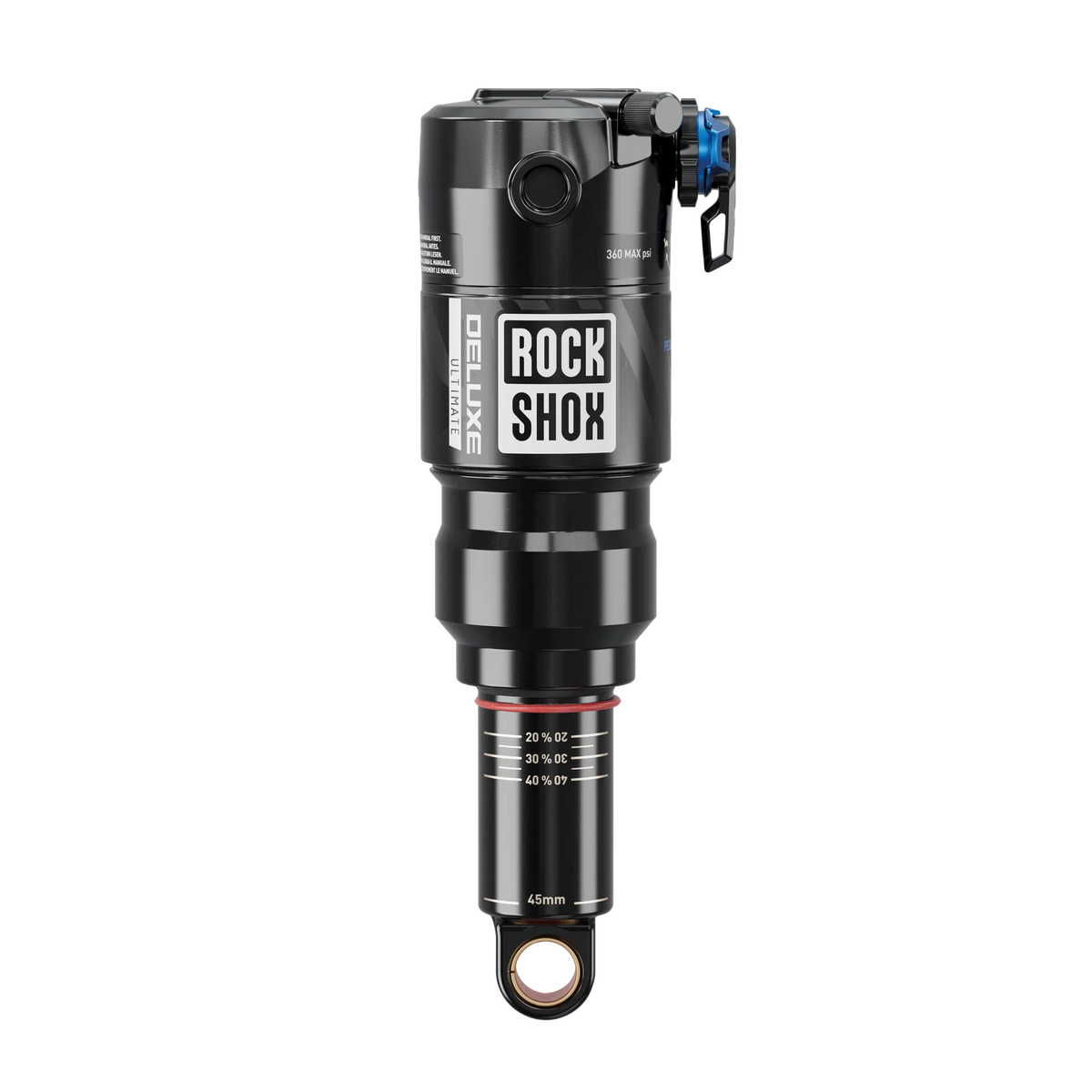 Deluxe Ultimate RCT C2, Trunnion C2, 185 x 52.5 mm - black
