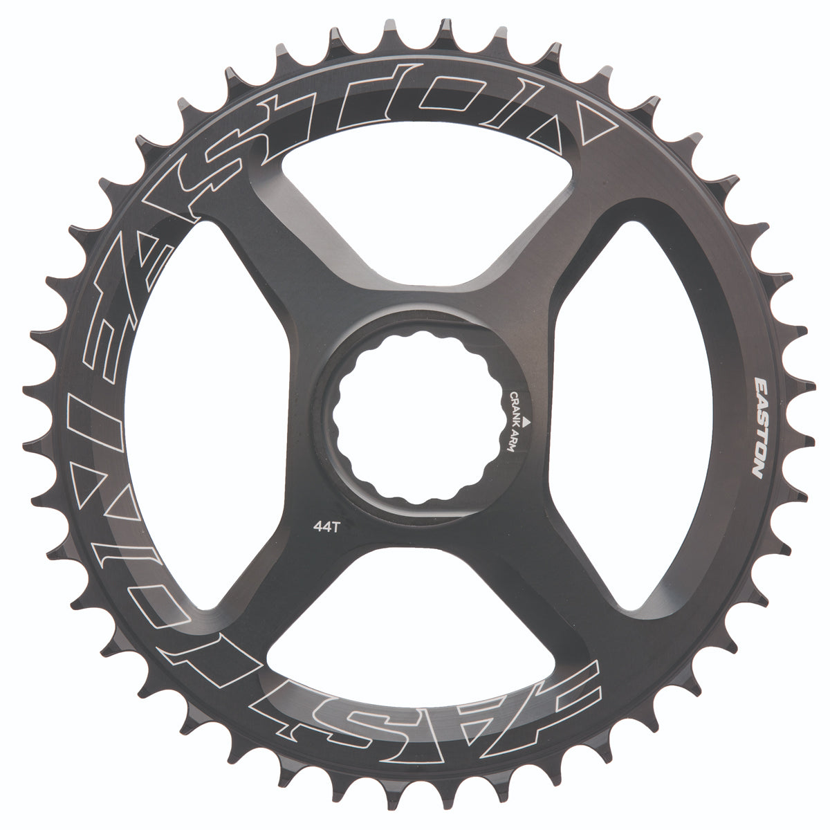 Direct Mount Cinch Flattop - Plato de cadena de 12 velocidades - Negro