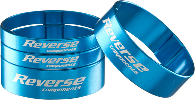 Spacer Set Gabel ultra light - 1 1/8 Zoll - hellblau