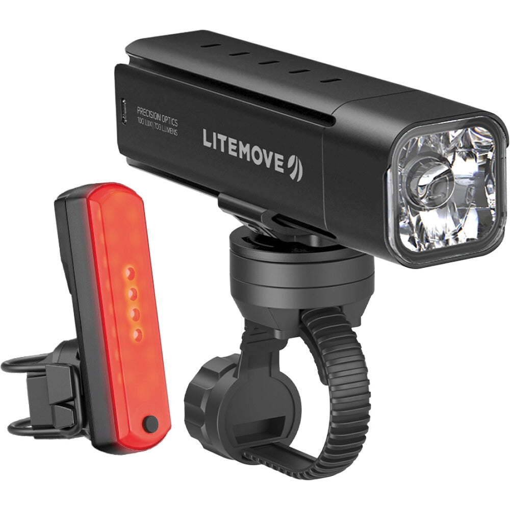 Zestaw oświetlenia, ATS-B100 Slider+TB04 - z uchwytem do kierownicy