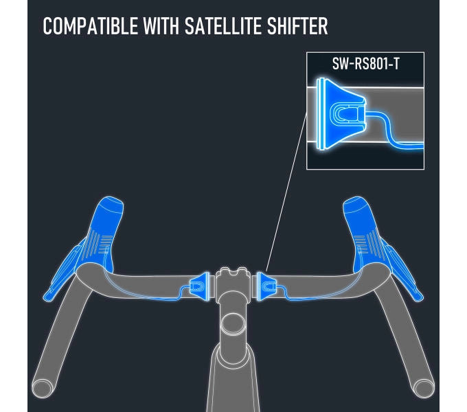 Manette de vitesses/frein GRX Di2 ST-RX825