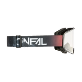 Covert B-22 V.25 Goggle - czarny/czerwony - przezroczysty
