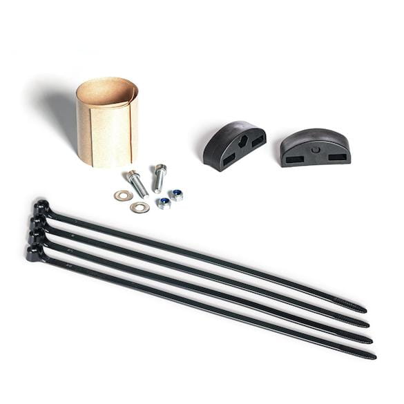 Fit Kit Steckachse HR Fatbike, M12x1.0, 217/229 mm - schwarz/silber Old Man Mountain