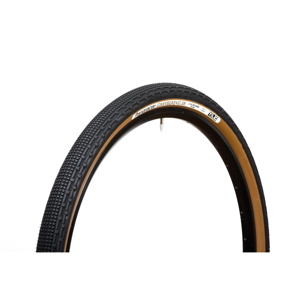 Gravelking SK copertoncino pieghevole - 27,5x1,90 pollici - nero/marrone