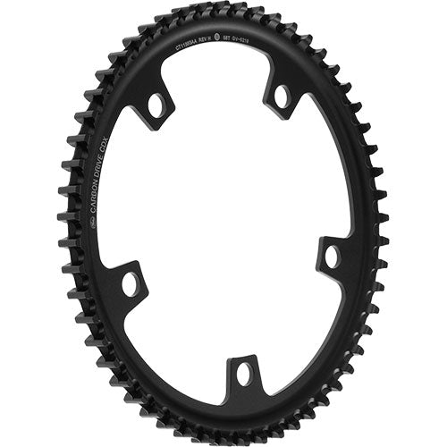 CDX Finline Riemenscheibe davanti, 130 mm - nero