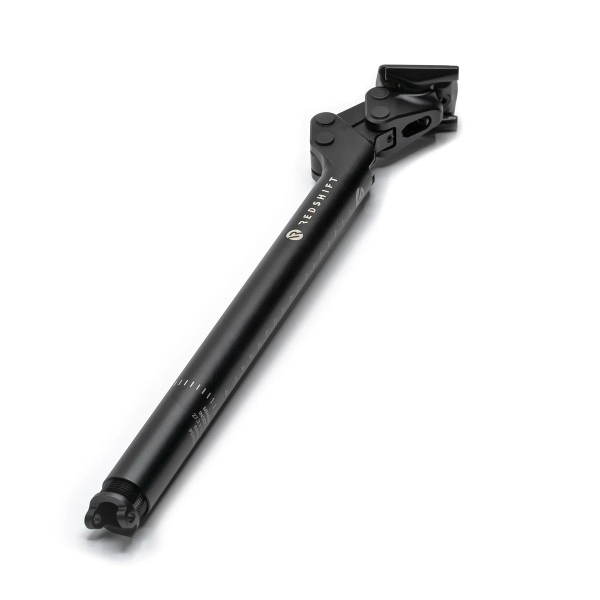 ShockStop Sattelstütze mit Dämpfungselement 27,2x280mm - schwarz