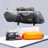 Sacoche Atlas Rack Pack 12 L - noir/gris/vert lime