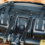 Lenkertasche Top Load 9 L mit Manzanita Cradle Mount - schwarz/grau
