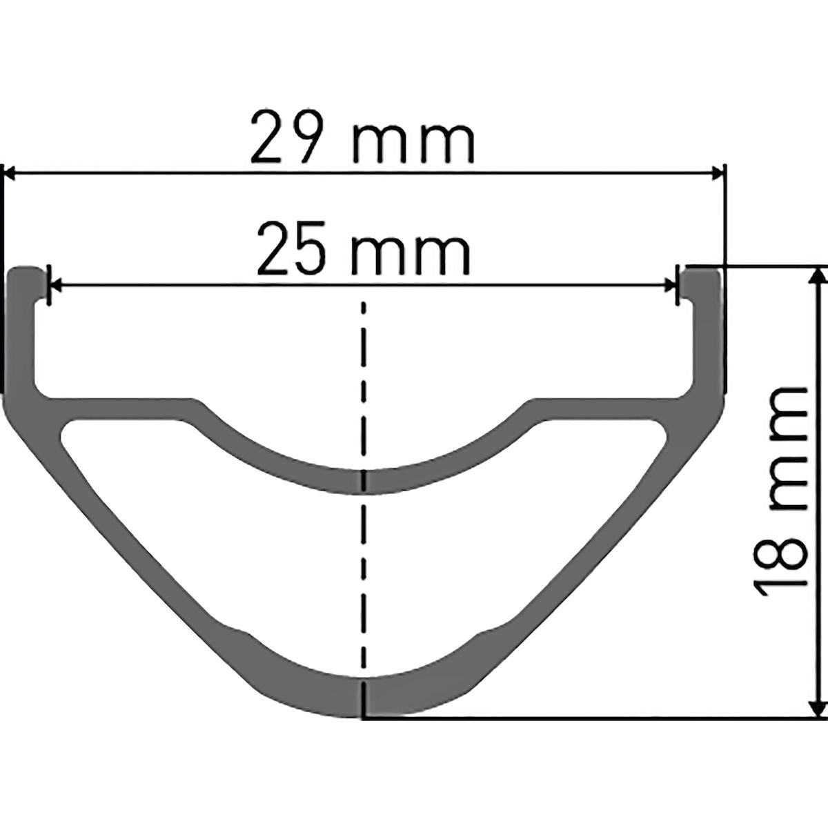 XR 391 Disc Rim - 29 Inch - Black