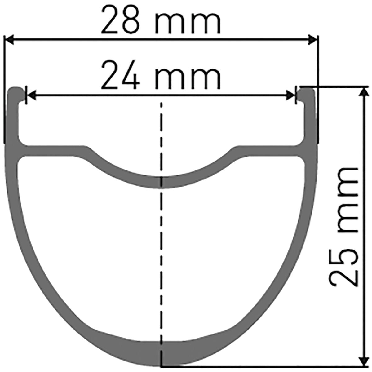 G 540 Disc Felge - 28 Zoll - schwarz