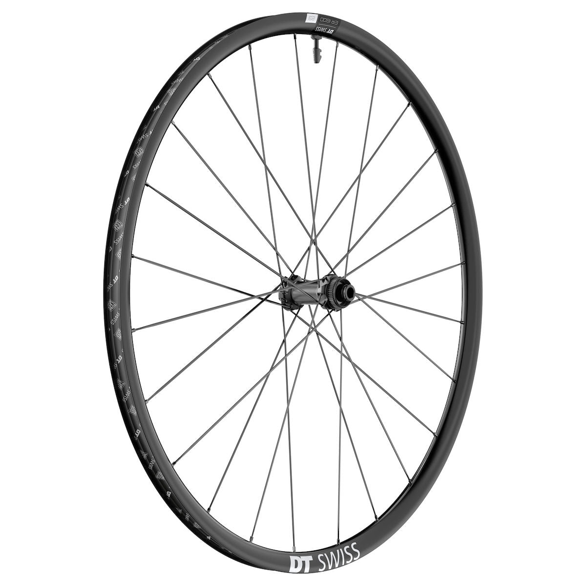 ER 1600 SPLINE 28", 23 mm aluminum, center lock, front wheel 12/100 mm 