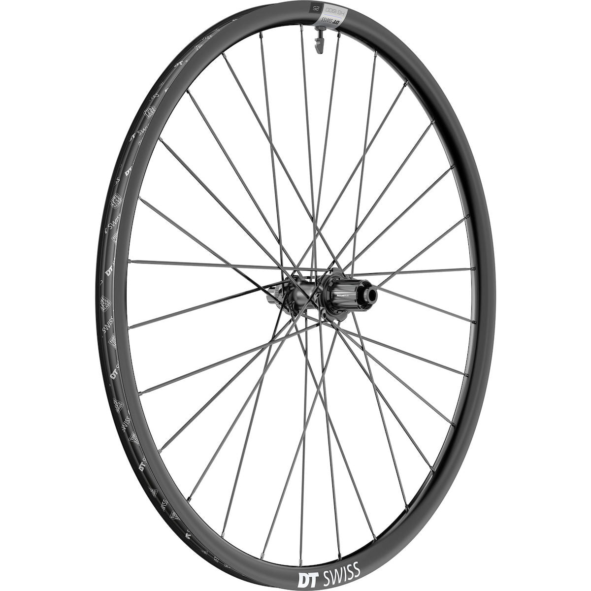HG 1800 SPLINE 27.5", 25 mm Aluminium, Center Lock, HR 12/142 mm, Shim. Road 11SP