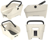 Cestino per portapacchi CENTO NEO MIK 2.0 - bianco sporco