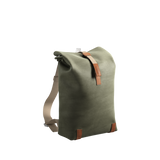 Pickwick Cotton Canvas Backpack 12L - Sage Green/Honey