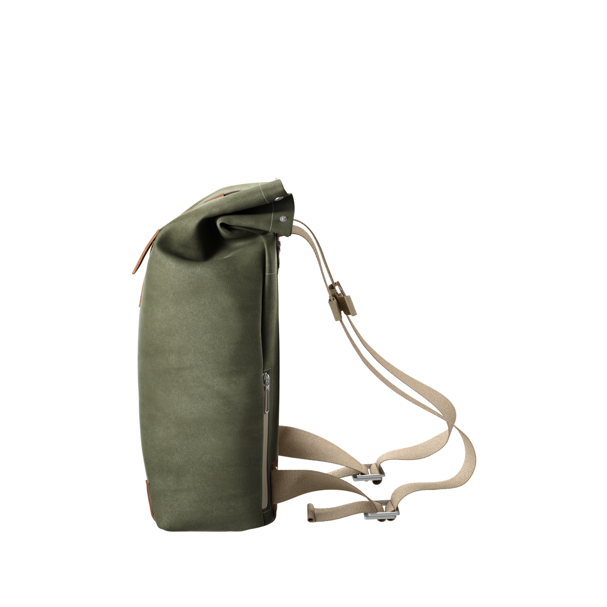 Pickwick Cotton Canvas Backpack 12L - Sage Green/Honey