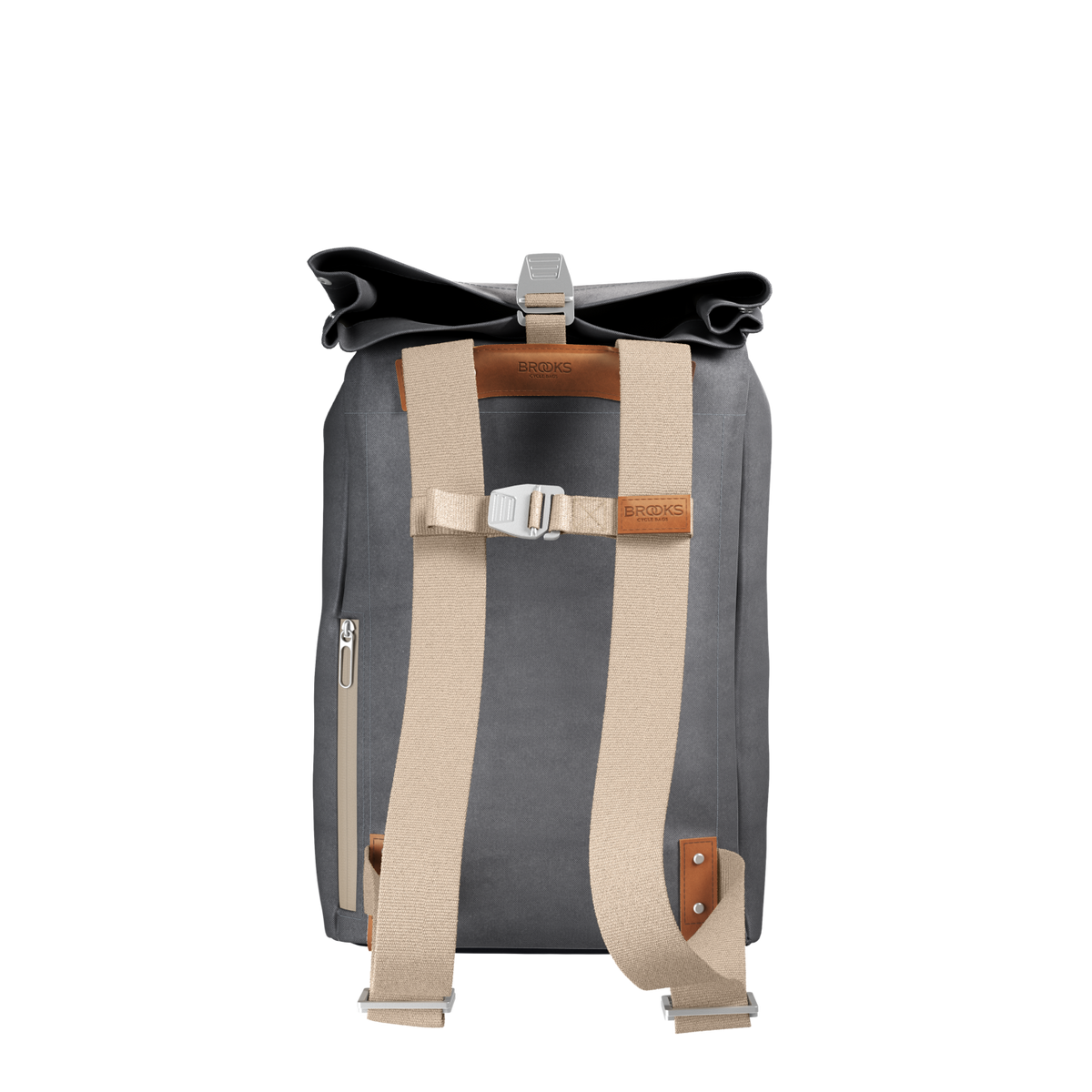 Pickwick Cotton Canvas Backpack 26L - grey/honey