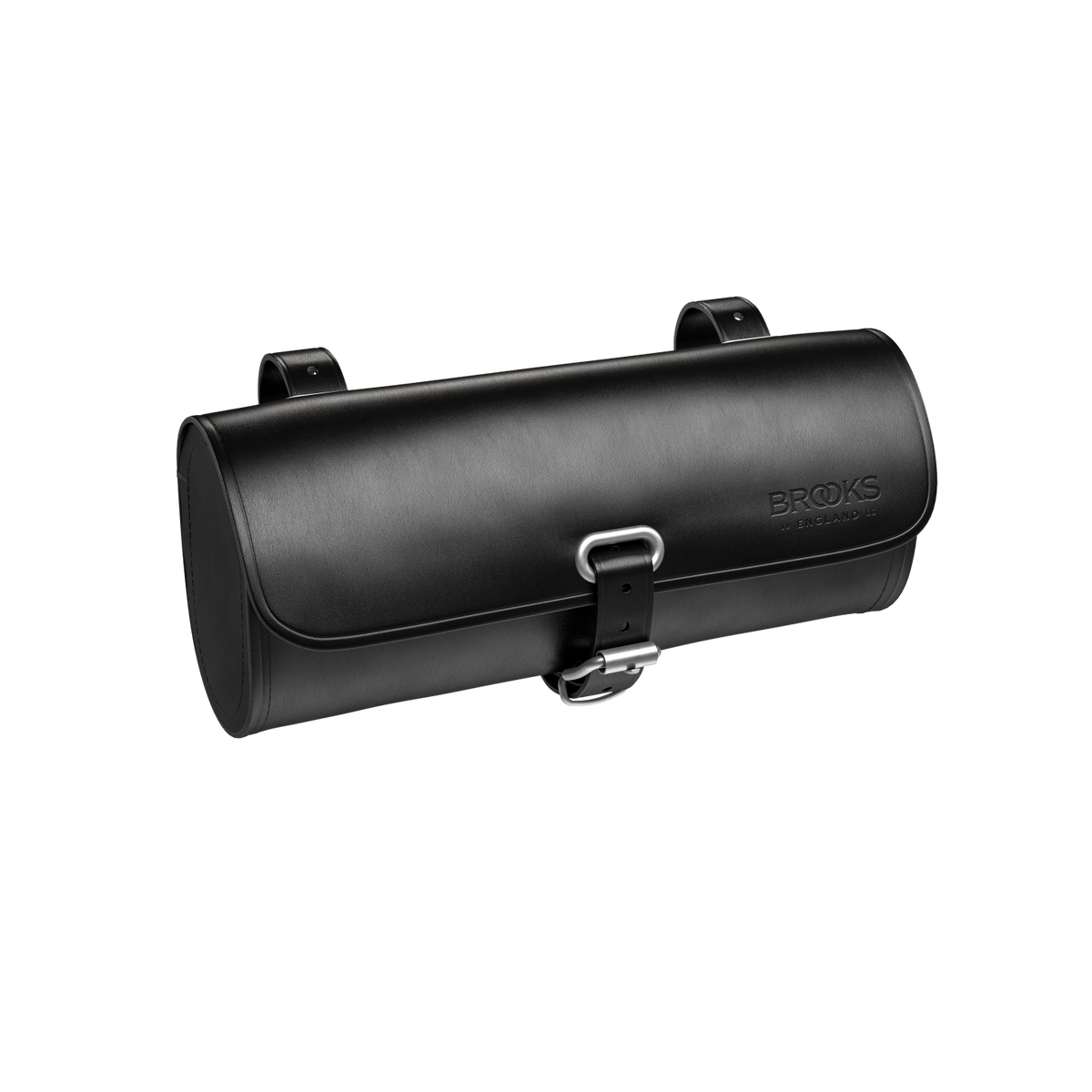 Challenge Leather Saddle Bag - black