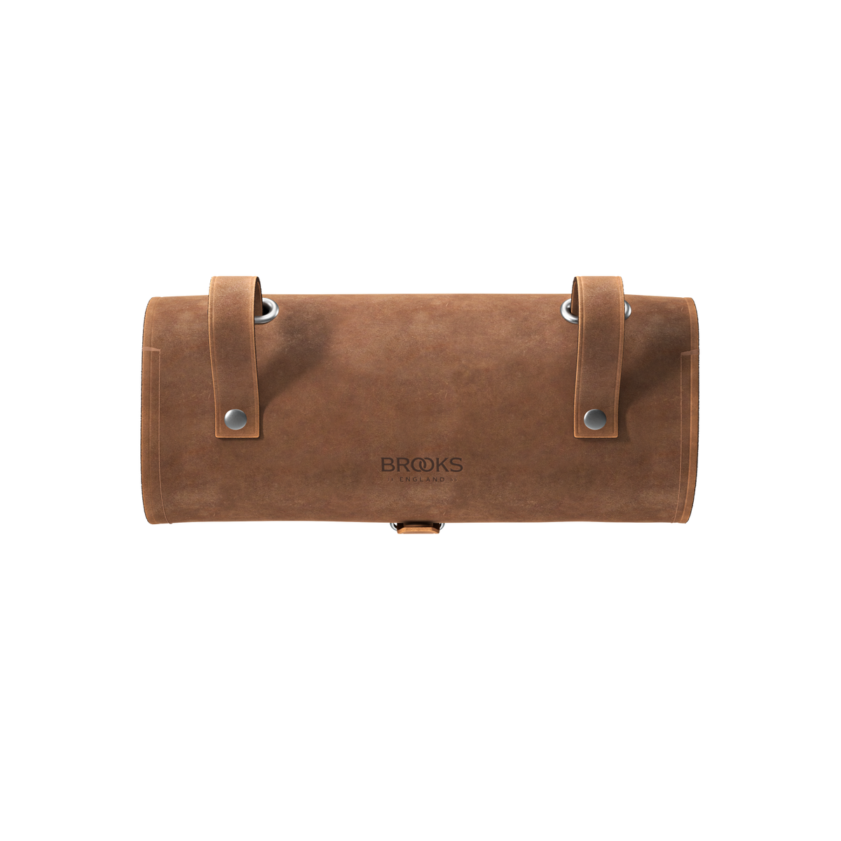 Challenge Leather Saddle Bag - dark tan