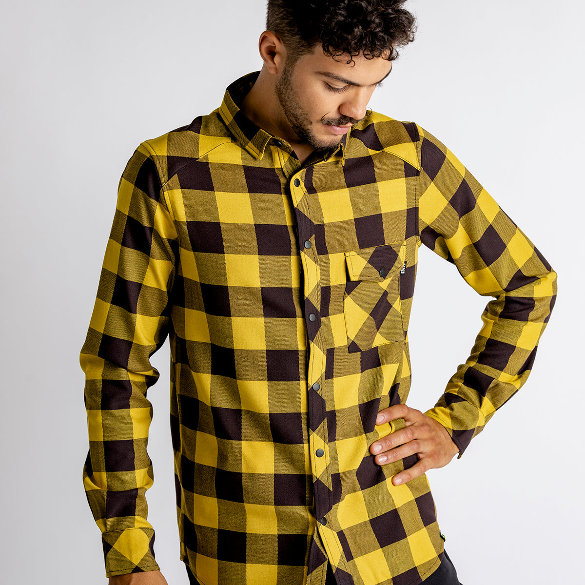 Carve Digger Shirt - Acacia / Black iXS