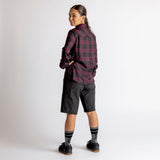 Carve Digger Women Shirt raisin-schwarz
