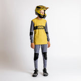 Trigger EVO Kids Long Sleeve Jersey - Acacia / Charcoal iXS