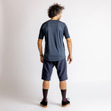 Flow X Short Sleeve Jersey - Storm / Marine iXS
