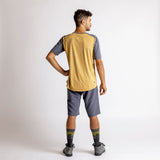 Flow X Short Sleeve Jersey - Acacia / Charcoal iXS