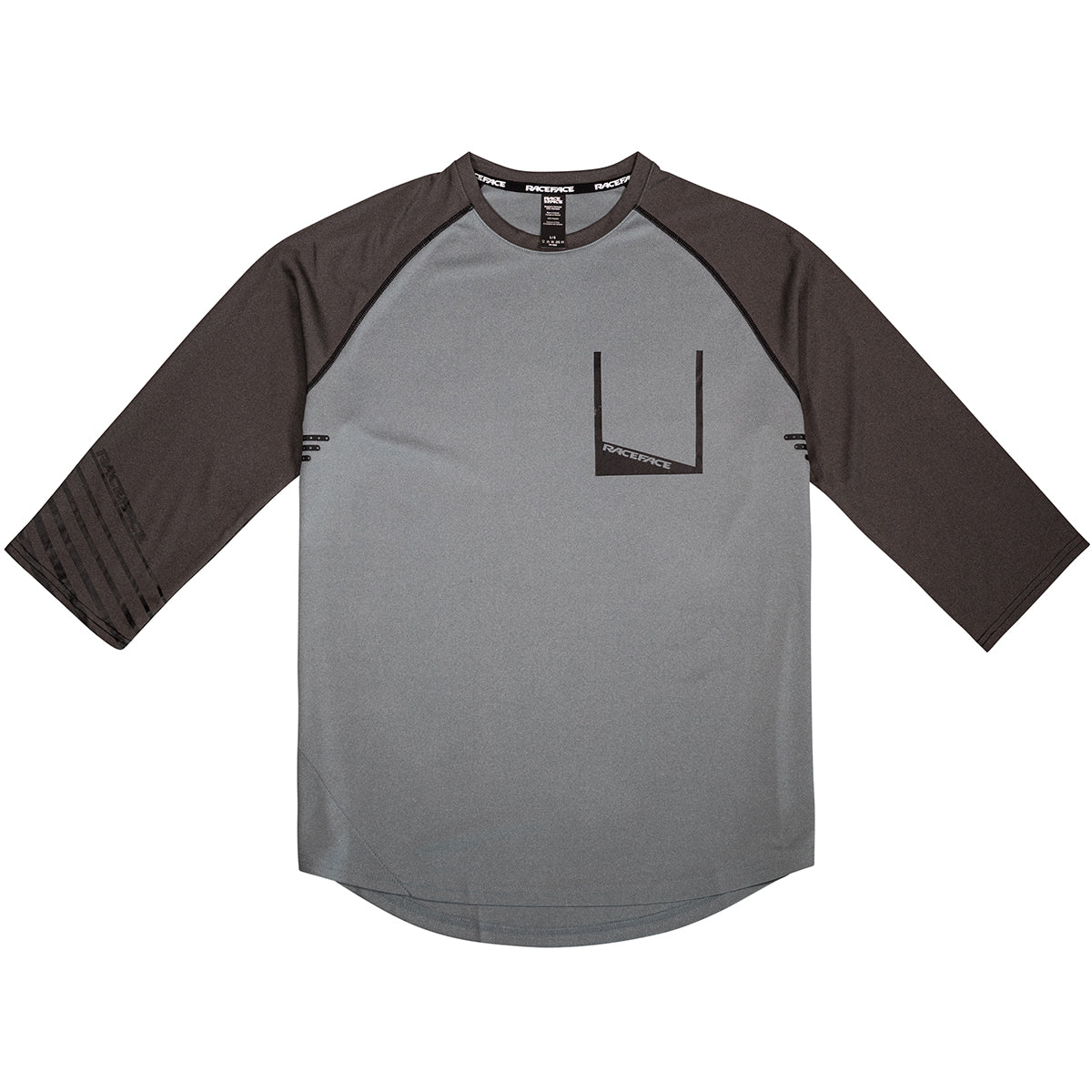 Maglia da palcoscenico a 3/4 maniche in cemento