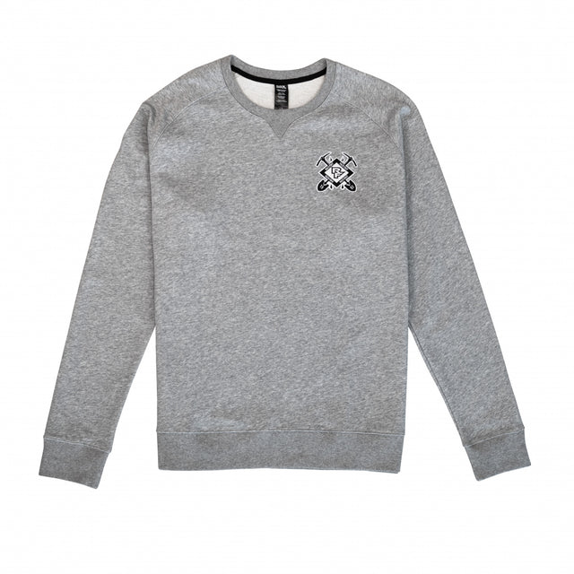 Crest Crew Sweater Grijs