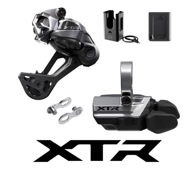XTR Di2 M9250 Shifting Upgrade Kit, Shifter Clamp, Cage Length Long - 12-speed