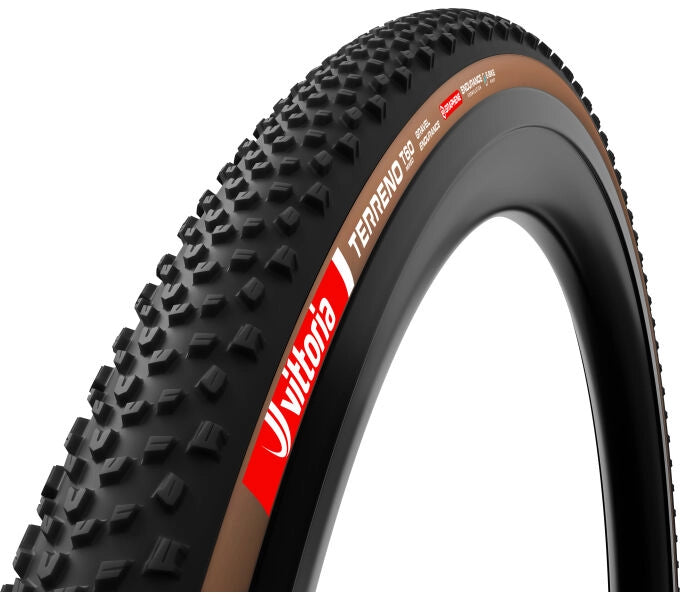 Terreno T60 Mixed Gravel/Endurance, 28" Faltreifen TLR - schwarz/braun