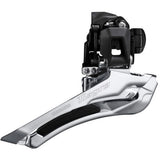 Tiagra FD-R4000 Dérailleur avant, 2x11 vitesses, Down-Pull, Collier - noir/argent