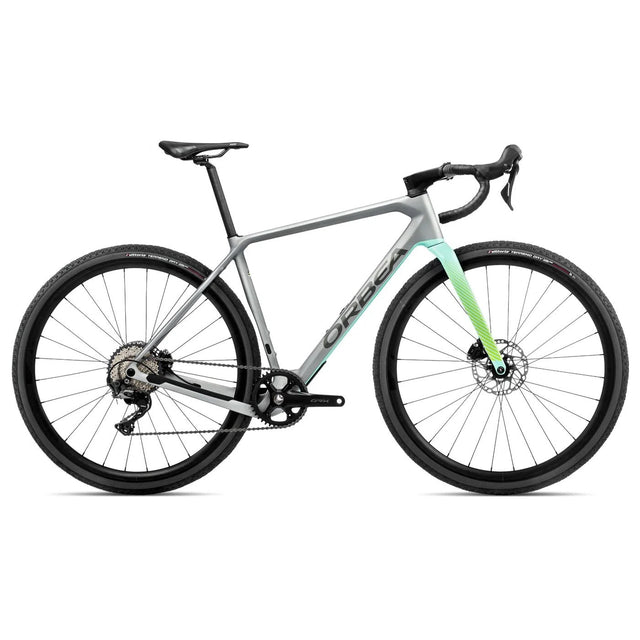 TERRA M30TEAM 1X Stone Silver - Ice Green