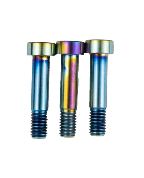 Define/ Define AL TI Shock bolts rainbow - Silver NS Bikes
