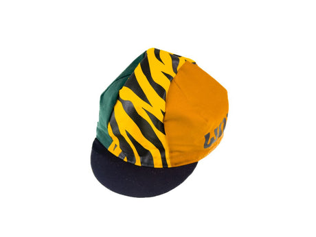 Tiger Style Fahrradcap - Orange/Grün
