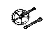 Super Pista Kurbelgarnitur 165mm - black