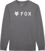Absolute Long Sleeve Tech Tee - Heather Graphite
