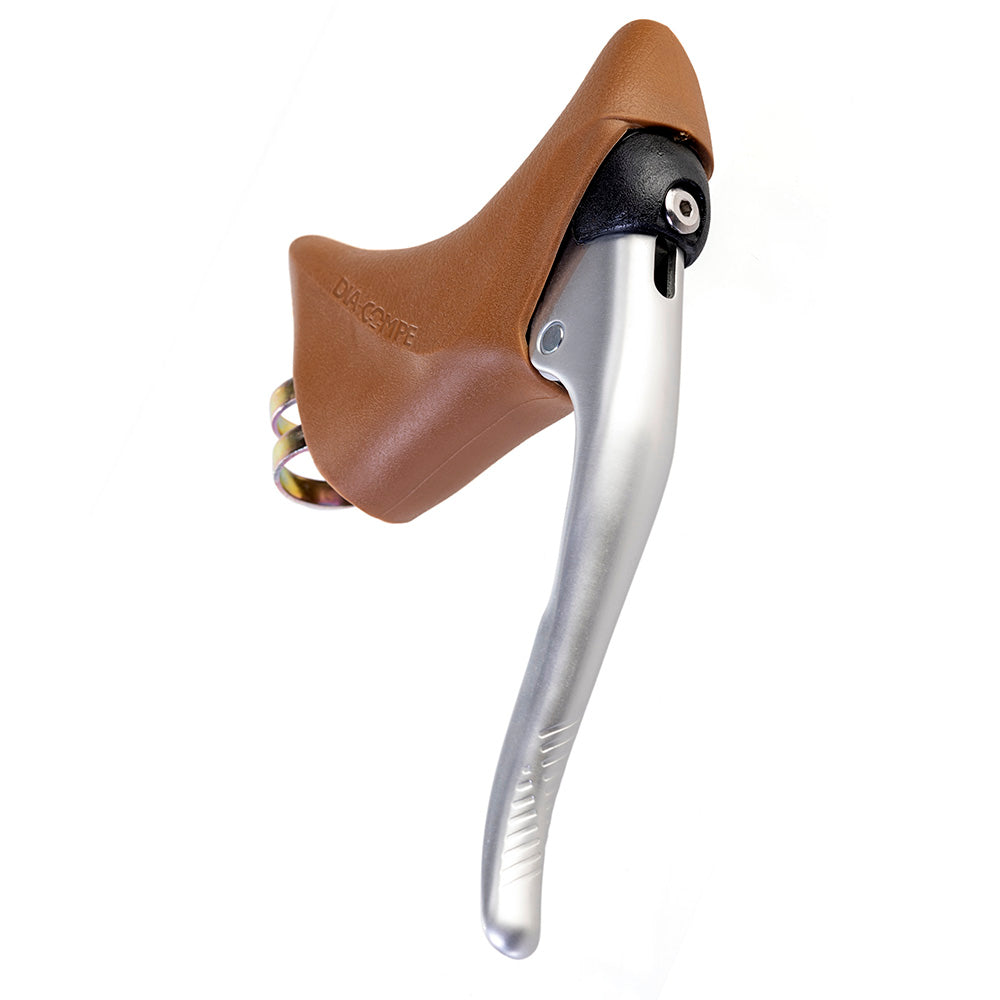 287 Hooded Bremshebel - baun/silber