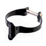 Cable clamps for the top tube - Black