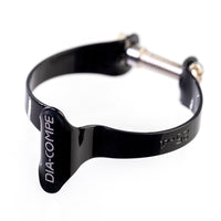 Cable clamps for the top tube - Black 