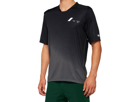 Celium Short Sleeve Jersey - Black/Charcoal