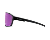 DAFT Sonnenbrille - Black/Smoke with Purple Revo