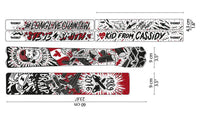 Frame protection kit - Chainsaw Black / Red 