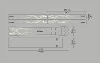 Rahmenschutz Kit - Lightning - Yellow Matte