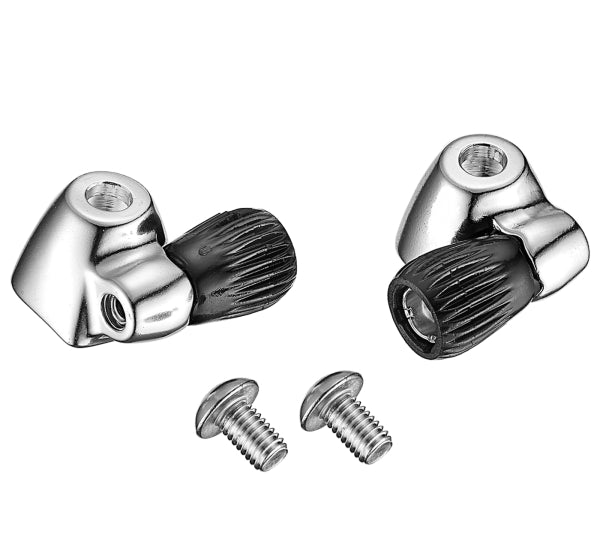 Bottom Tube Shift Cable Anchor - silver